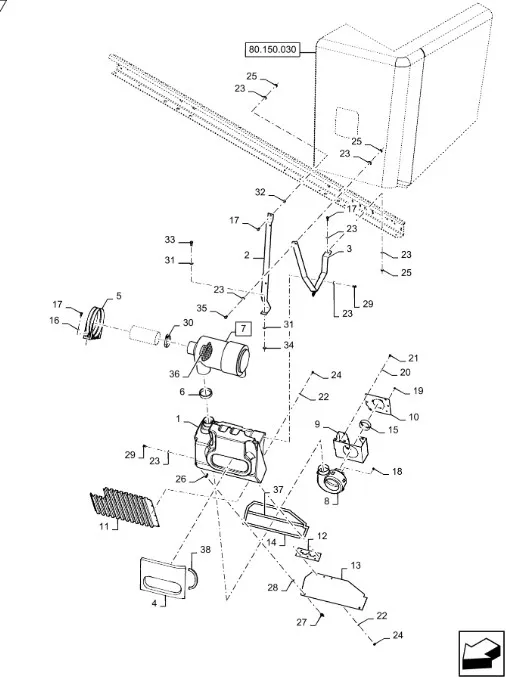 87720603 - Воздушный фильтр кабины