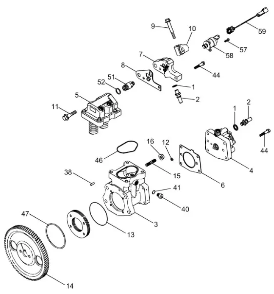 87351478R - Насос топливный